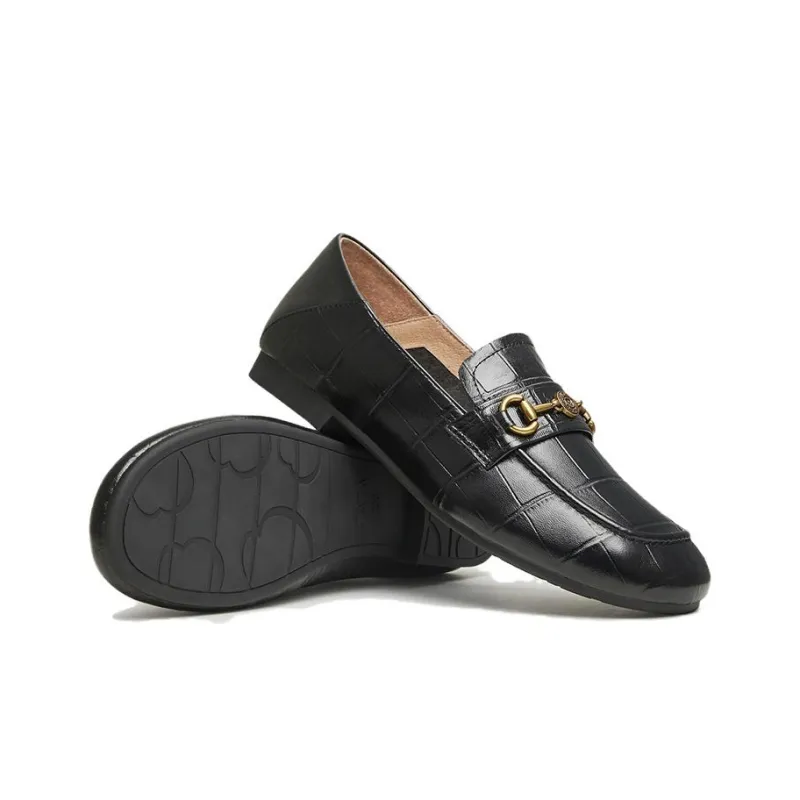 TATA Loafers Women's Solid Color-11