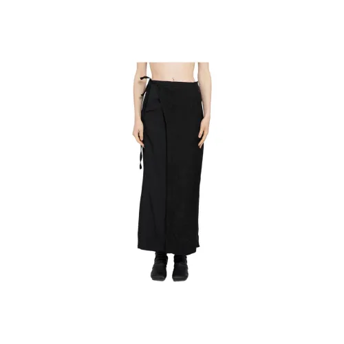 UMA WANG Casual Long Skirts Women's Black