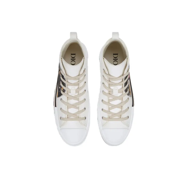DIOR B23 High Top AsteroDIOR White-2