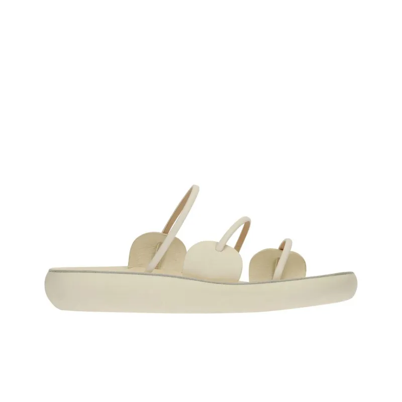 ANCIENT GREEK SANDALS Slide Slippers Women's White-1