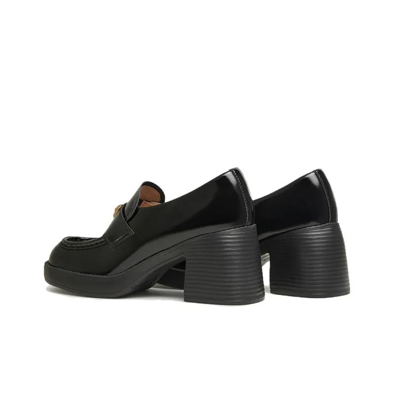 TATA Loafers Women's Solid Color-5
