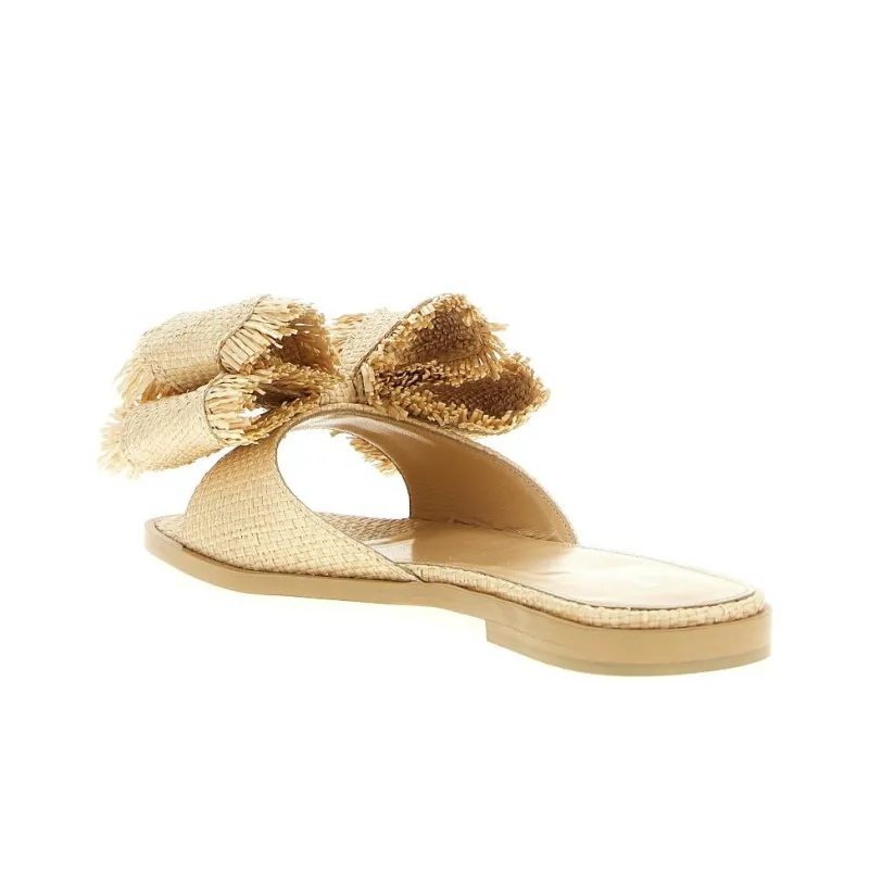 MACH & MACH Bow Detailed Flat Sandals Women's-2