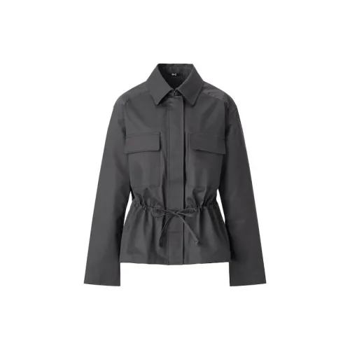 UNIQLO C Collection Jackets Women's Dark Gray