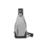 Ceion Keust Sling Bags Light Gray