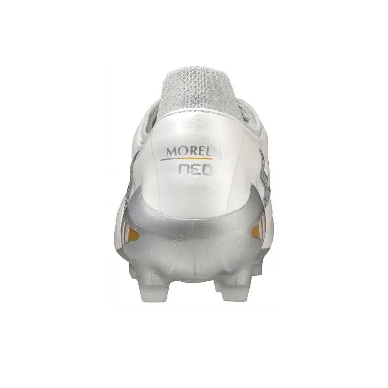 Mizuno Morelia Neo3 III Japan Soccer Cleats 'White Grey'-3