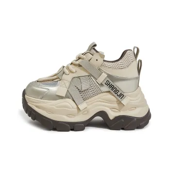 Milan Love Song Height Increasing Low-Top Chunky Sneakers Women's
