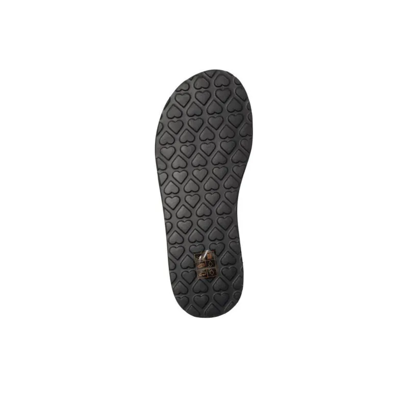 LOVE MOSCHINO Strap Sandals 2.5cm Women's Black-5
