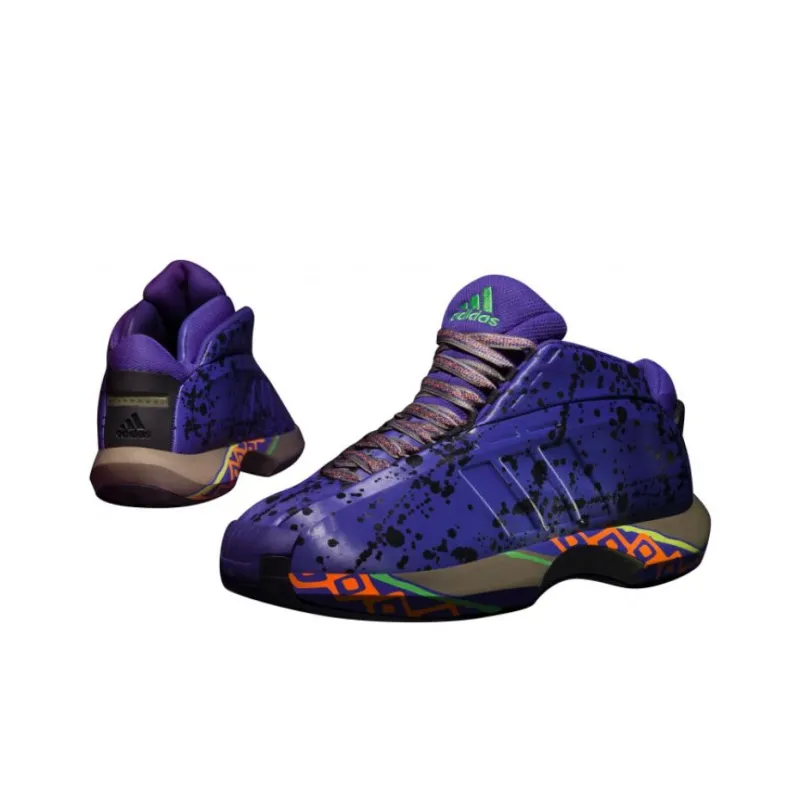 Adidas Crazy 1 All Star Purple Black Yellow 'Blapur Black1 Vivgrn'-4