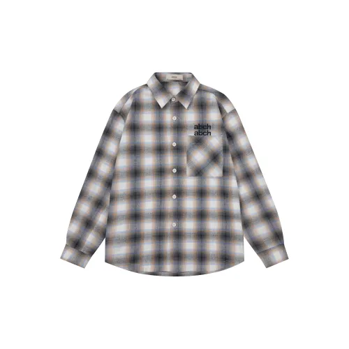 CHINISM Shirts Unisex Blue Plaid