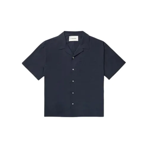 FRAME Shirts Men Blue