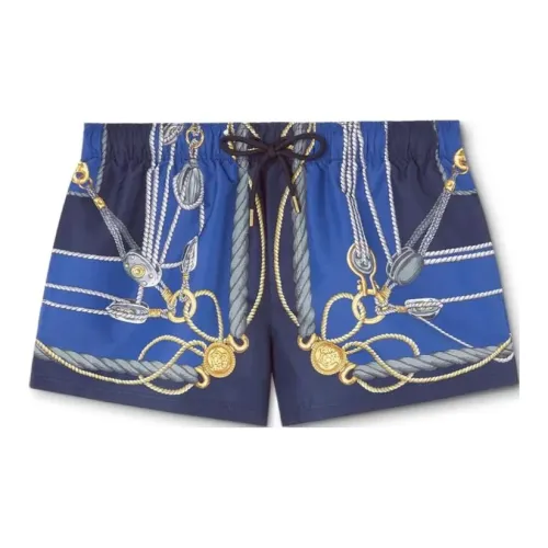 VERSACE Sports Shorts Men Blue