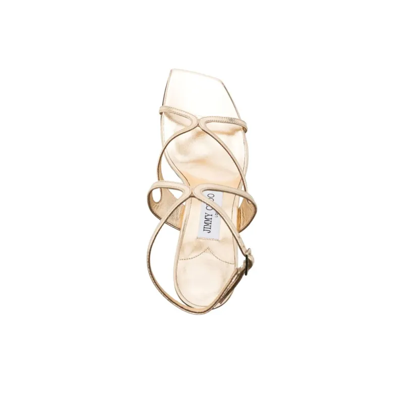Jimmy Choo Azie 85mm Leather Sandals-3