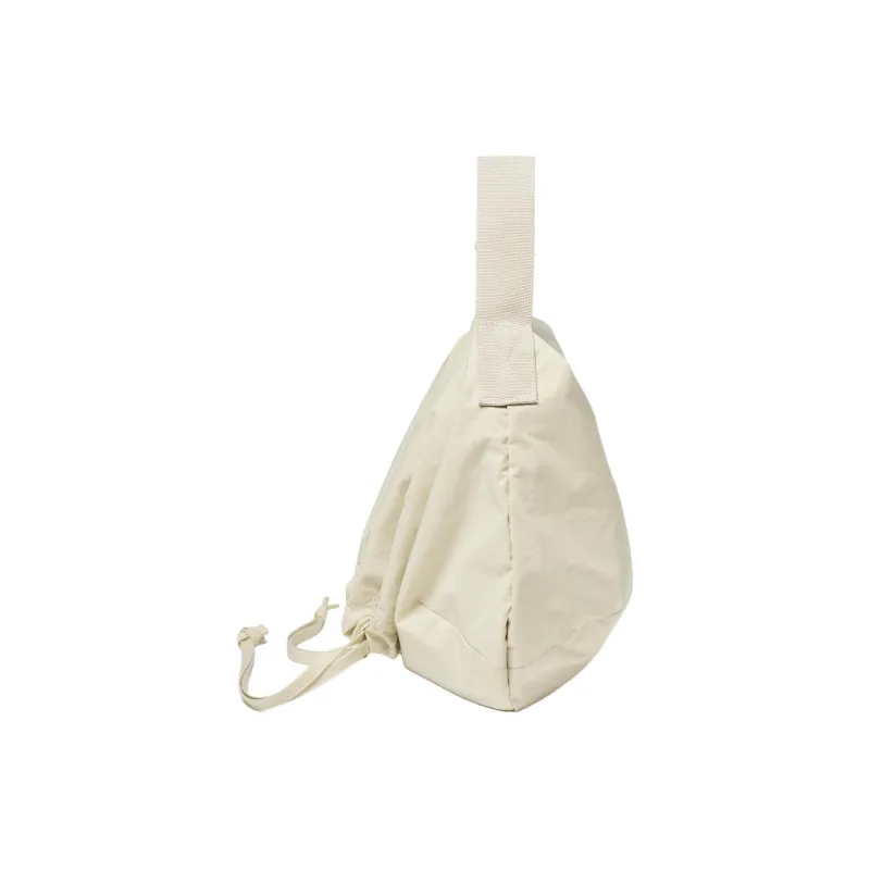 UNIQLO Cotton Shoulder Bag Crossbody Bag Regular Women's Black/Light Beige-2