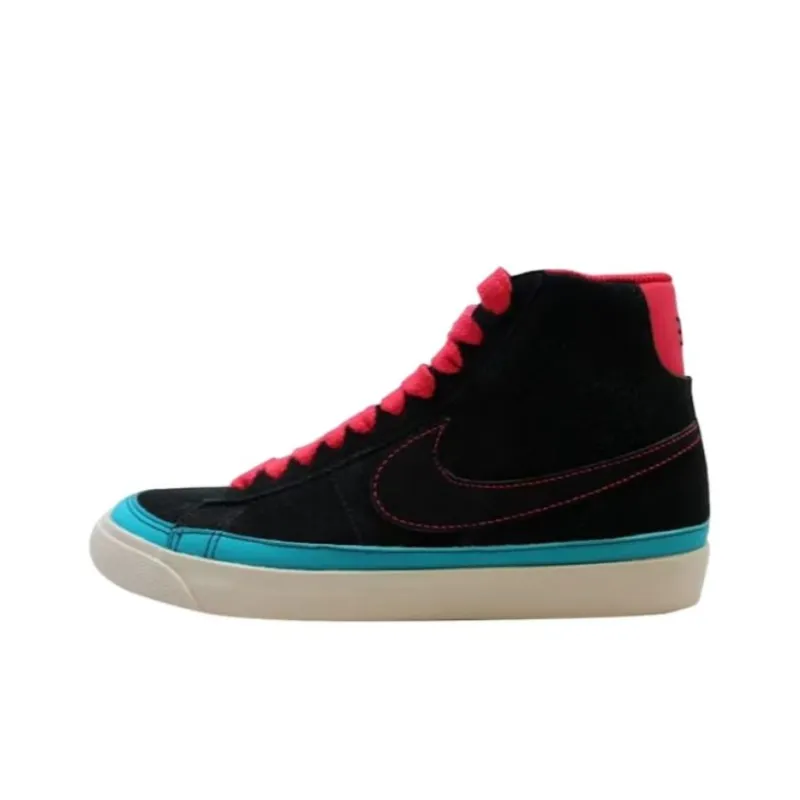 Nike Blazer Mid '09 Nd Black/Black Very Berry Birch Women's-0
