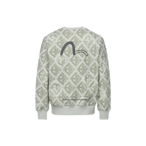 EVISU Sweatshirts Men Apricot Full Coverage