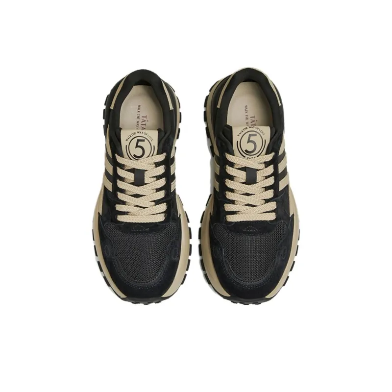 TATA Chunky Sneakers Women's Low Top Multicolor-9