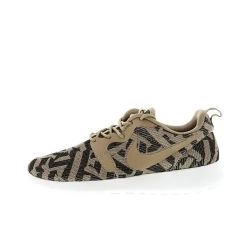 Nike Roshe One Jacquard Light Brown Black Women's