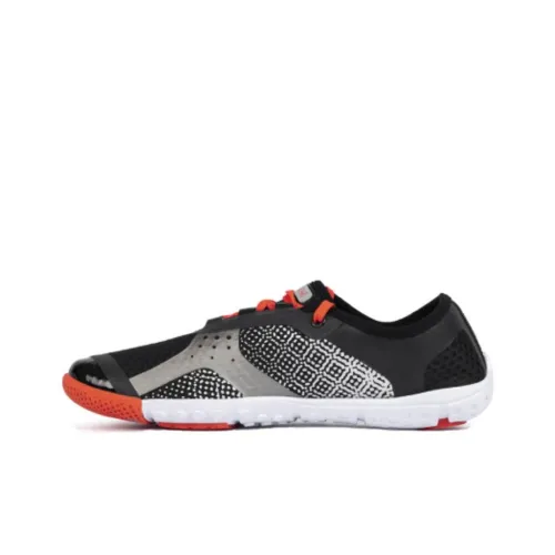 SKORA Phase Anti-Slip Wear-Resistant Low-Top Running Shoes Men's Black Orange