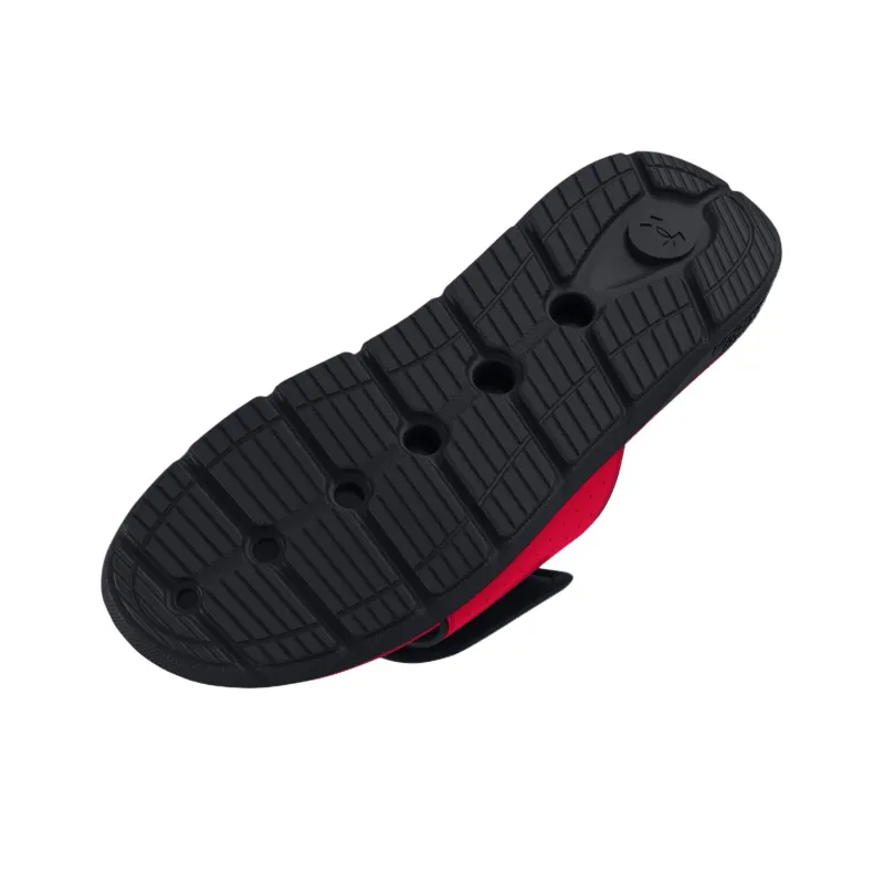Under Armour Ignite Series Quick Dry Slide Slippers Men's Red Black-4