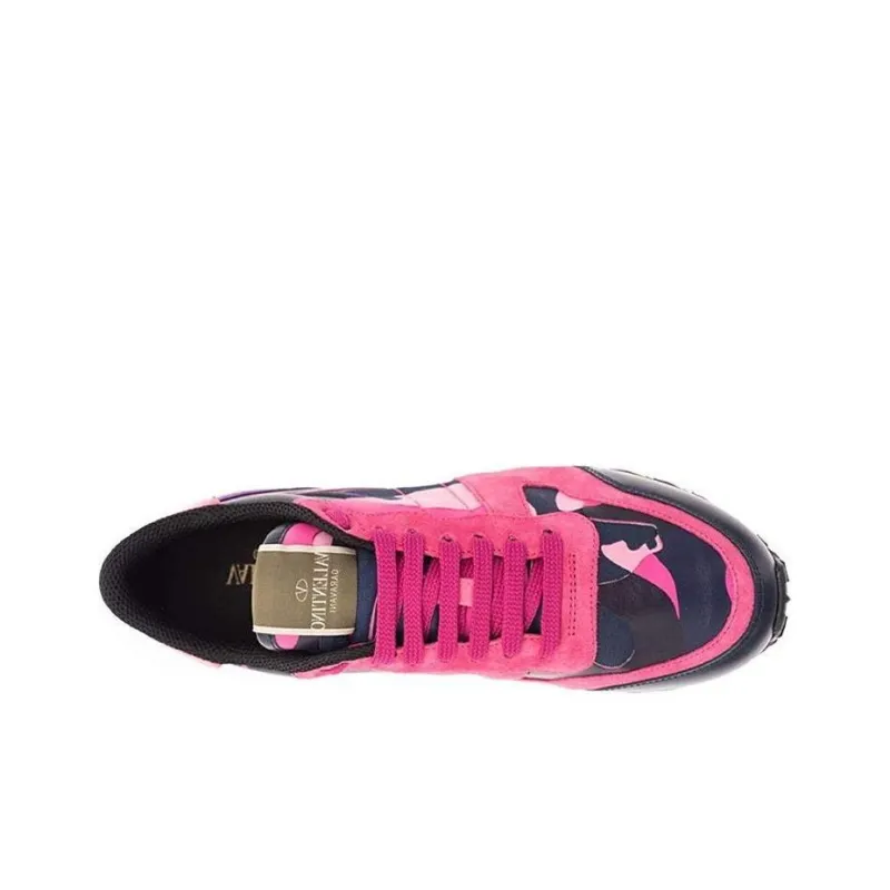 Valentino Women's Rockrunner 'Army Pink'-4