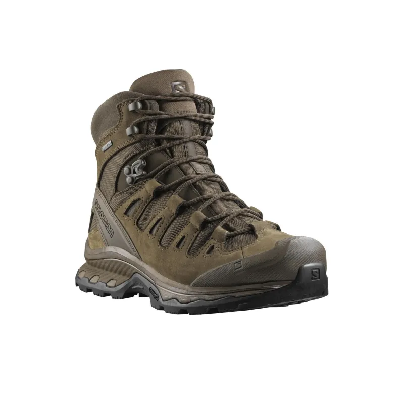 SALOMON Speed Assault 2 Quest 4d Gtx Forces 2 En Cushioned Slip Resistant High Top Outdoor Shoes Men's Earth Brown-2