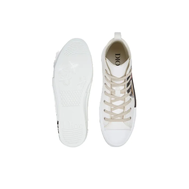 DIOR B23 High Top AsteroDIOR White-4