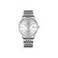 818-5-8215 (White Dial Silver Case)