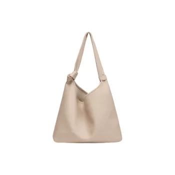 CORALDAISY Synthetic Leather Shoulder Bag Women's Black/Apricot
