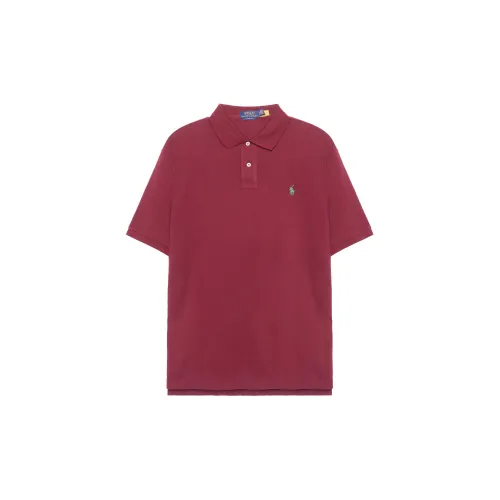 Polo Ralph Lauren Polo Shirts Men Burgundy