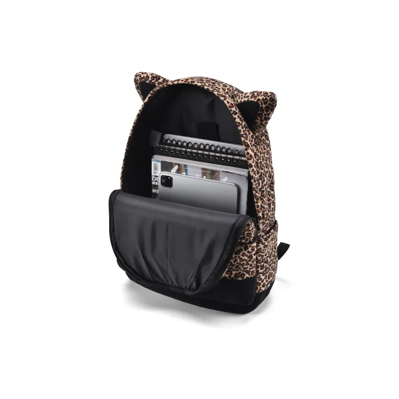 ONRF × SOOY Polyester Backpack Laptop Bag Large Size Unisex Brown-3