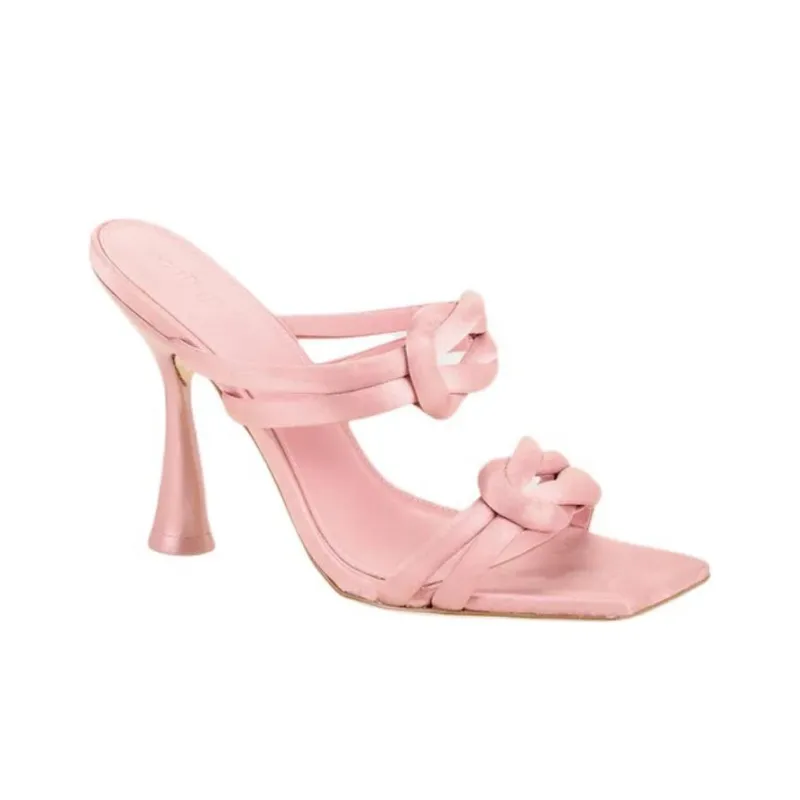 CULT GAIA Slide Slippers 10.7cm Women's Pink-2