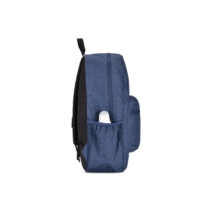 JanSport Fabric Backpack Medium Size Unisex Dark Blue-2