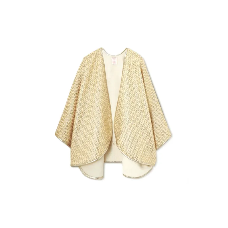 Valentino Wool Blend Shawls Women's Beige-0