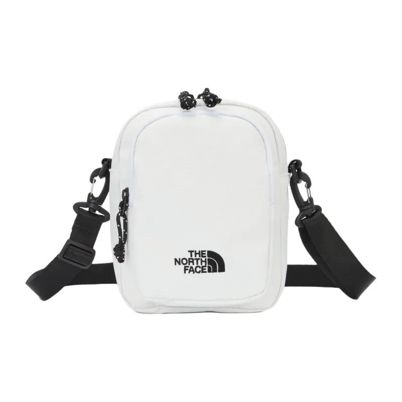 THE NORTH FACE Polyester Shoulder Bag, Crossbody Bag Regular Unisex White-0