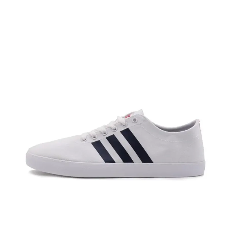 Adidas Slip-Resistant Cushioning Low-Top Skateboard Shoes Men's White-0