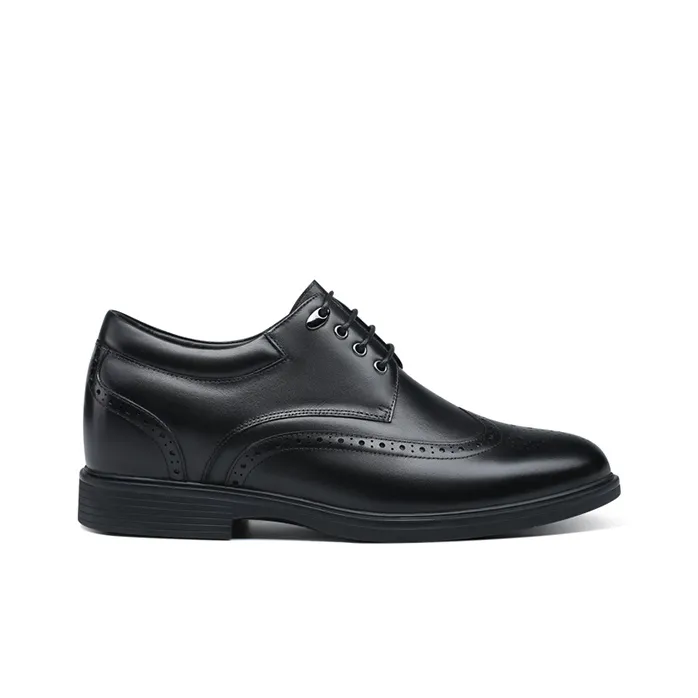 He Jinchang Dress Shoes Men's Black-1