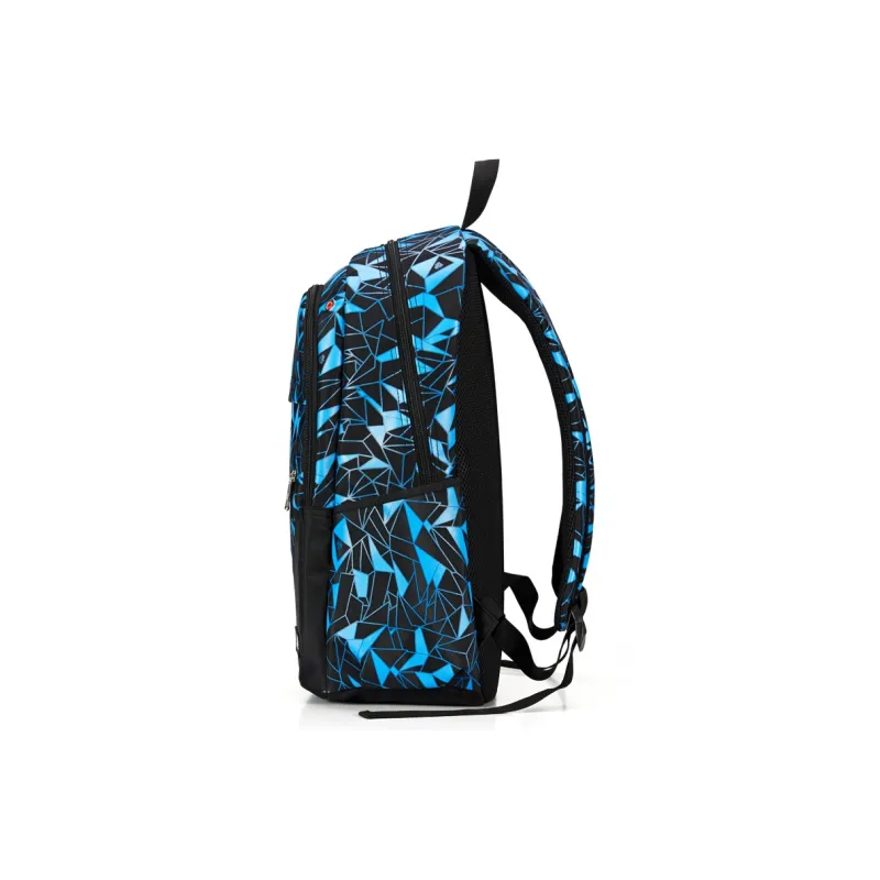 L&M Oxford Backpack Laptop Bags Regular Unisex Black-7