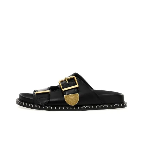 Chloé Rebecca Leather Slides