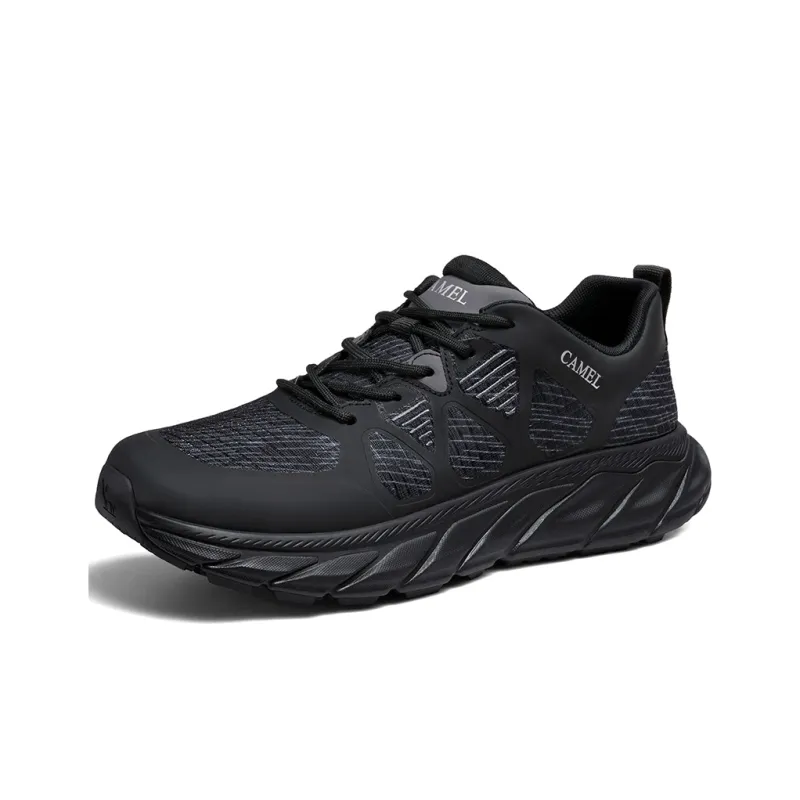 CAMEL Outdoor Shoes Men Low Top Black/Khaki-1