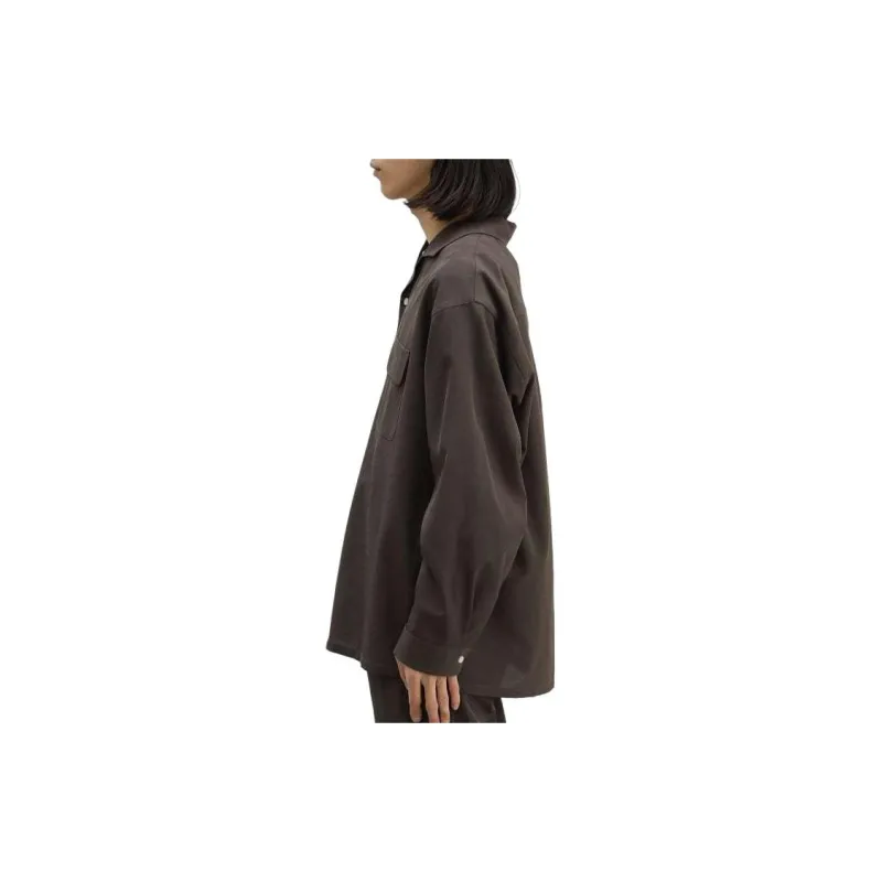 Beams Shirts Men Dark Brown-2