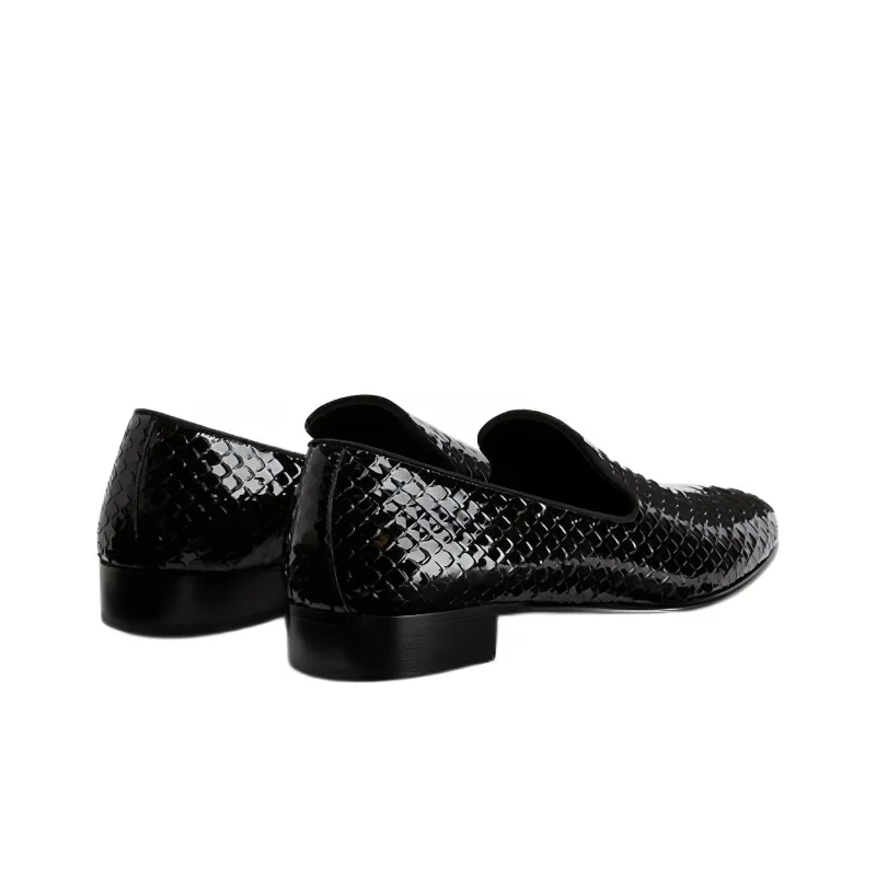 Giuseppe Zanotti Lewis Pit 15mm Snakeskin effect Loafers-4