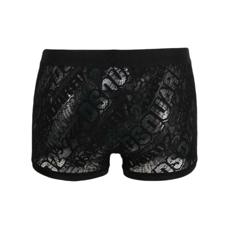 DSQUARED 2 Logo Laced Stretch Boxers-1