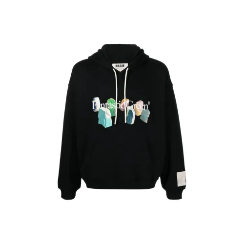 MSGM Sweatshirts Unisex Black