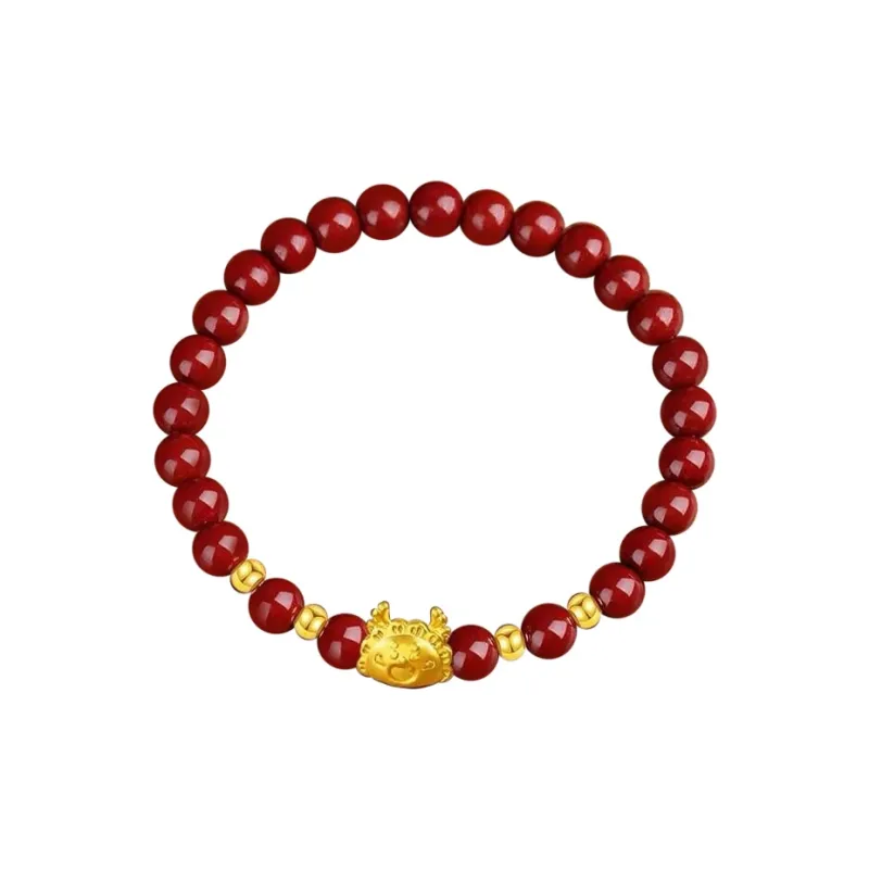 The Years Are Quiet Reconstructed Cinnabar Bracelets Unisex-0