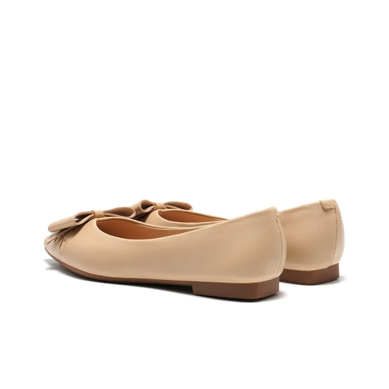 ST&SAT Light Mouth Single Shoe Flat Women's Black 2024 Spring Summer New Arrival-11