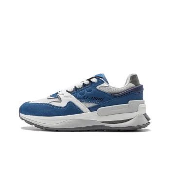 LiNing 001 Innocence V2 Cushioning Anti Slip And Wear Resistant Support Casual Shoes Men's Blue