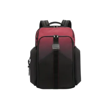 TUMI Fabric Backpack Large Size Unisex Red Gradient