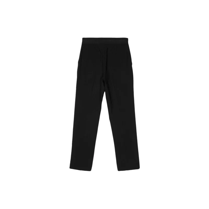 MSGM Tapered Virgin Wool Trousers-1