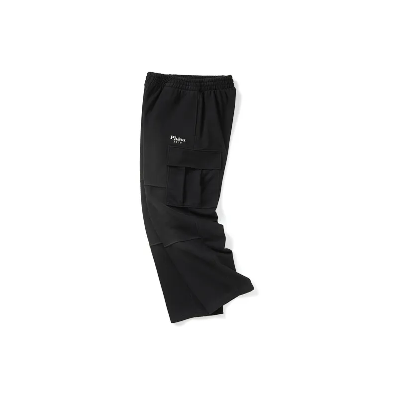 Phew Casual Pants Unisex Black-2