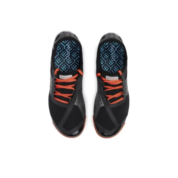 SKORA Cushioning Wear-Resistant Low-Top Running Shoes Women's Black Red-2